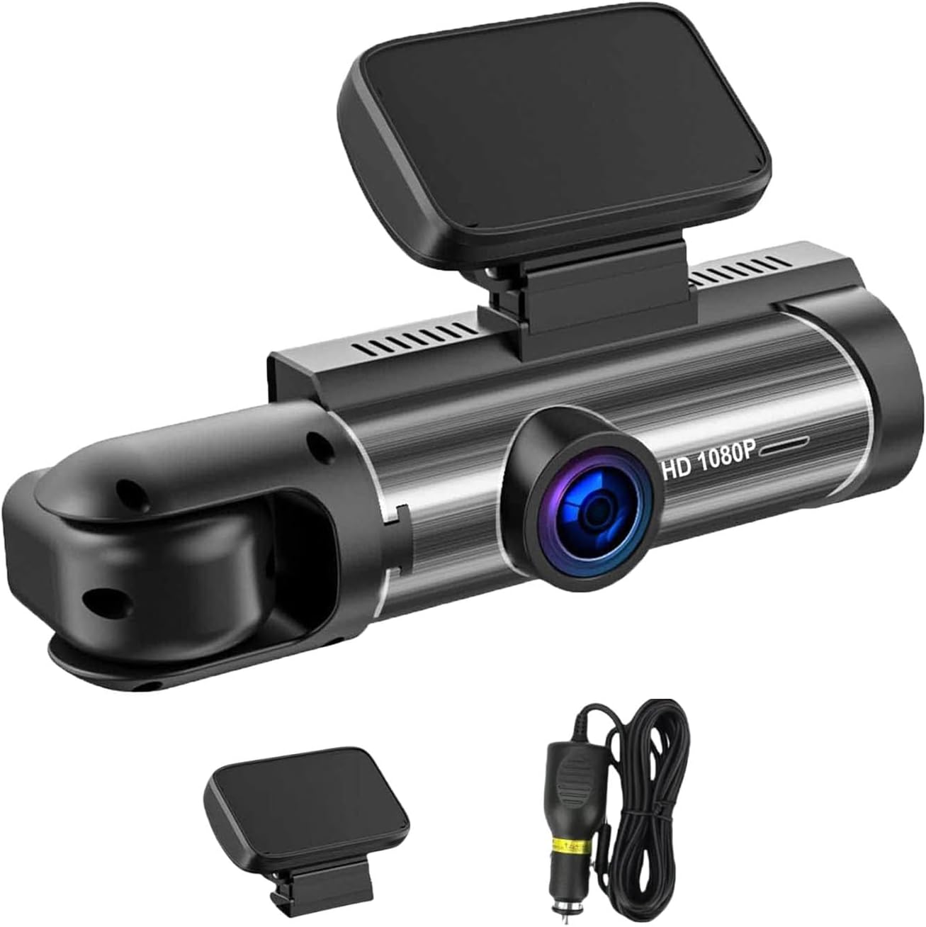 Vigil Dash Cam 2025, Vigil Dash Cam Front and Rear, Vigil Dash Camera, Dual Dash Cam Front and Inside with Night Vision, with Infrared Night Vision Function, Loop Recording
